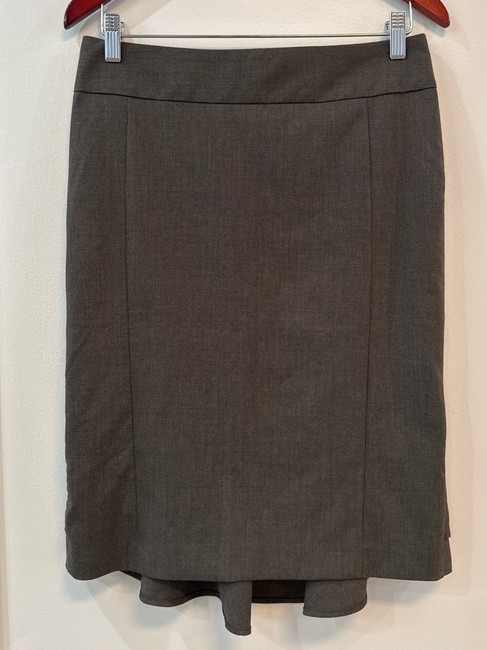 Express Women's Brown and Gray Pencil Skirt